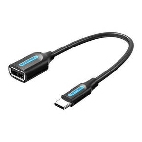 Adapter USB-C 2.0 M na F USB-A OTG Vention CCSBB 0.15m (crni)