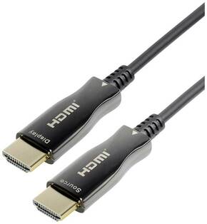 Maxtrack HDMI AV priključni kabel [1x HDMI® - 1x HDMI®] 30 m crna