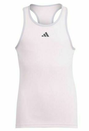 Majica kratkih rukava za djevojčice Adidas Club Tank Top - clear pink