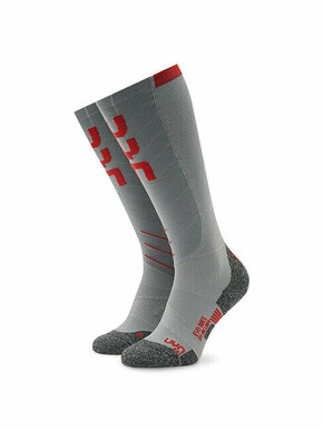 Skijaške čarape UYN S100035 Light Grey/Red G226