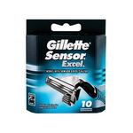 Gillette Sensor Excel britvice 10 kom oštećena kutija za muškarce