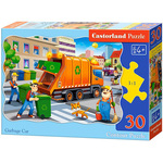 Vozilo za odvoz smeća puzzle 30kom - Castorland