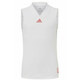 Majica kratkih rukava za djevojčice Adidas Q3 Match Tank - white/scarlet