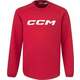 CCM Locker Room Fleece Crew SR Red 2XL SR Duksa za hokej