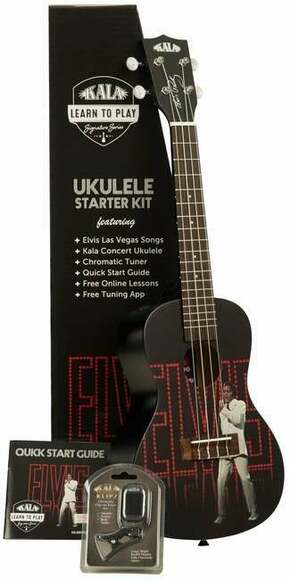 Kala Learn To Play Koncertni ukulele Elvis Viva Las Vegas