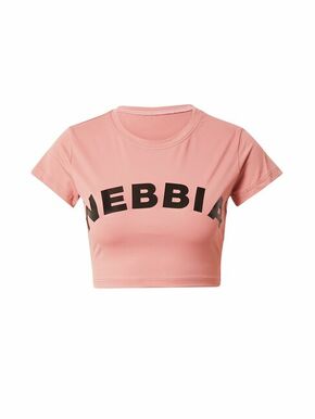 Nebbia Short Sleeve Sporty Crop Top Old Rose XS