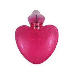 Termofor ružičasti u obliku srca 1l