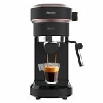 Cecotec 01630, Espresso aparat, 1,1 L, Mljevena kava, 1350 W, Crno