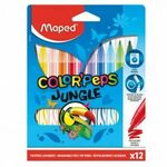 Flomasteri školski Maped Color'Peps Jungle 12/1