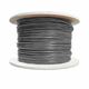 NaviaTec CAT7-SPOOL351 - 305 m CAT7 Cable Indoor SFTP shielded pairs Solid Installation Cable Gray color 23 AWG Copper core PVC halogen free LSZH jacket Supports up to 10G Base-T ethernet Overall diameter 7.6mm 1-600 MHz