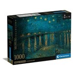 Muzejska kolekcija: Zvjezdana noć nad Rhoneom 1000 komada puzzle - Clementoni