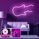 Opviq dekorativna zidna led svjetiljka, Guitar - Medium - Pink