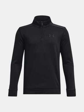 Dječački sportski pulover Under Armour Boys' Armour Fleece 1/4 Zip - black