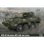 Plastic model BTR-4E Ukrainian APC with slat armor 1/72