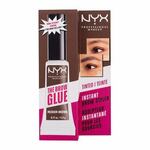 NYX Professional Makeup The Brow Glue Instant Brow Styler gel za obrve i pomada 5 g nijansa 03 Medium Brown za žene