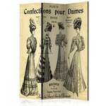 Paravan u 3 dijela - Confections pour Dames [Room Dividers] 135x172