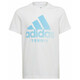 Majica za dječake Adidas Ten Category Tee B - white/blue