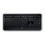 Logitech K800 bežični tipkovnica, crna