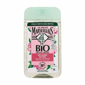 Le Petit Marseillais Bio Organic Certified Wild Rose Refreshing Shower Gel osvježavajući gel za tuširanje 250 ml za žene