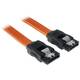 Bitfenix tvrdi disk priključni kabel [1x SATA-utičnica 7-polna - 1x SATA-utičnica 7-polna] 30.00 cm narančasta, crna