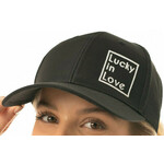 Kapa za tenis Lucky in Love LIL Laser Cut Cap - black