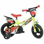 Dječji bicikl 14" Raptor žuti Dino Bikes