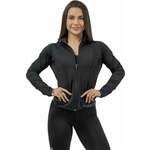 Nebbia Zip-Up Jacket INTENSE Warm-Up Black XS Dukserica za fitnes