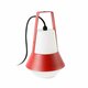 FARO 71564 | Cat-FA Faro stolna svjetiljka 32cm 1x E27 IP54 crveno, bijelo mat
