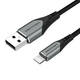 USB 2.0 kabel za Lightning, Vention LABHF, 1m (sivo)