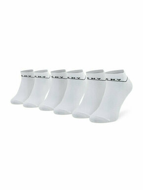 Set od 3 para muških visokih čarapa DKNY Jefferson S5_6207T_DKY White