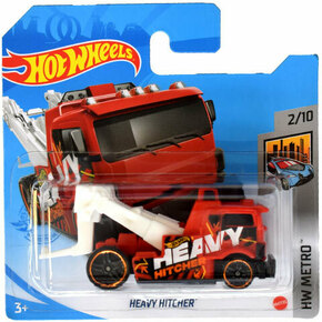 Hot Wheels: Heavy Hitcher mali crveni automobil 1/64 - Mattel