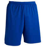Kratke hlače za nogomet F100 ekodizajn za odrasle plave