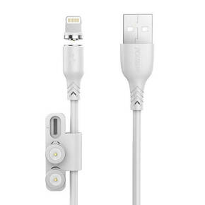 Foneng X62 Magnetic 3in1 USB to USB-C / Lightning / Micro USB Cable