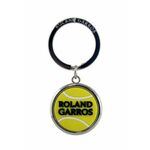 Privjesak za ključeve Roland Garros Rubber Tennis Ball Key Ring - yellow
