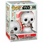 POP figure Star Wars Holiday C-3PO