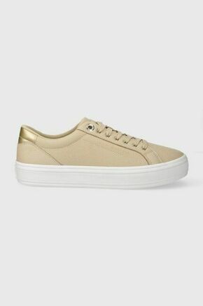 Tenisice Tommy Hilfiger Essential Vulc Leather Sneaker FW0FW07778 White Clay AES