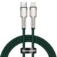 USB-C kabel za Lightning Baseus Cafule, PD, 20W, 1m (zeleni)