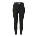 ADIDAS PERFORMANCE Sportske hlače 'Techfit V-Shaped Elastic' siva / crna / bijela