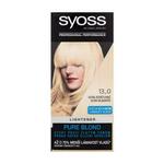 Syoss Permanent Coloration Lightener boja za kosu obojena kosa plava kosa 50 ml Nijansa 13-0 ultra lightener za žene true