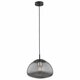 ARGON 4334 | Trini Argon visilice svjetiljka 1x E27 crno, mesing, dim
