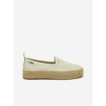 Beige women's slip-on platform shoes NAPAPIJRI - Women's smeđa, kremasta