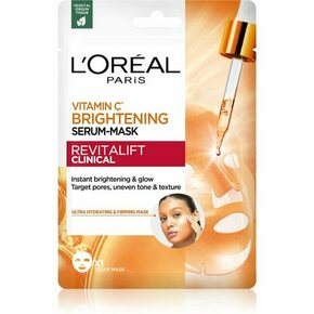 L’Oréal Paris Revitalift Clinical posvjetljujuća maska za lice s vitaminom C 26 g