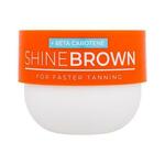 Byrokko Shine Brown Beta Carotene Tanning Maximiser proizvod za zaštitu od sunca za tijelo za sve vrste kože 200 ml