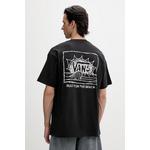 Vans basic majica kratkih rukava muška od pamuka crna VN000TRGBLK1