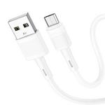 HOCO X83 USB-micro kabel 1m 2,4A White