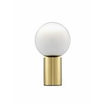 NOVA LUCE 9028842 | Vita-NL Nova Luce stolna svjetiljka 35,5cm sa prekidačem na kablu 1x E27 zlatno, prozirna bijela