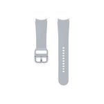 Dodatni silikonski remen 20mm M/L za Samsung Galaxy Watch4 srebrni ET-SFR87LSEGEU