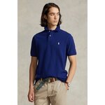 Pamučna polo majica Polo Ralph Lauren mornarsko plava 710782592