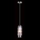 ITALUX MDM1957-1 | Max-IT Italux visilice svjetiljka 1x E27 krom, prozirno