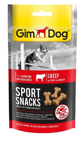 GimDog Sportsnacks s govedinom 60 g